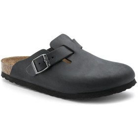 Resim Birkenstock 0059463 Boston Erkek Terlik Siyah 