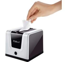 Resim Flora Modern Peçetelik, Dekoratif Peçete Dispenseri ve Düzenleyicisi F290 Beyaz 