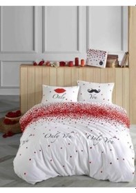 Resim Luoca Patisca Tek Kişilik Nevresim Takımı Sevgili 