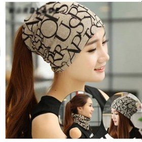 Resim Kışlık Bere Şapka Bone Bandana Tarzında 
