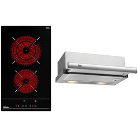Resim Teka Tbc 32010 Ttc Bk Ocak Ve Tl 6310 Sürgülü Aspiratör Seti 