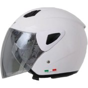 Resim Sway Beyaz Çene Açık Large Beden Kask Çok Renkli 