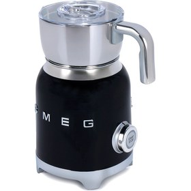 Resim Smeg 50's Style MFF11BLEU Süt Köpürtücü Siyah 