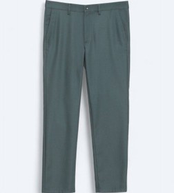 Resim Kip Haki Düz Dokuma Regular Fit Casual Pantolon Haki 