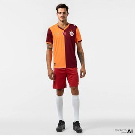Resim Puma Galatasaray S.k. 25-26 Erkek Kırmızı İç Saha Futbol Forması 779809 Kırmızı 