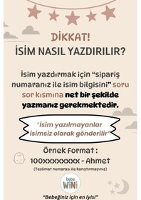 Resim İsimli Bebek Nevresim Takımı 70x120 CM Park Yatak Nevresim Seti Ekru 