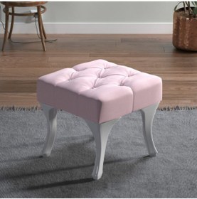 Resim Ünüvar Konsept Puf Bench - Pembe 01 