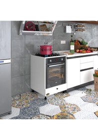 Resim Kenzlife Ankastre Modülü Kabini Radon Byz Fırın Ocak Dolabı Kapak 