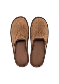 Resim Twigy Roger Erkek Ev Terliği Kahverengi 41/46 AA0479 Kahverengi 