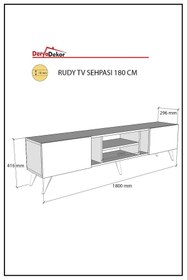 Resim Derya Dekor Rudy Tv Sehpası 