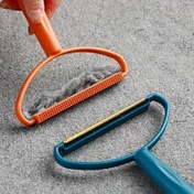Resim Kıyafetler, Koltuklar ve Evcil Hayvan Tüyleri için Taşınabilir Manuel Saç Alma Aracı - Ergonomik Saplı Kompakt Tüy Toplayıcı, Turuncu & Mavi Seçenekler, Kalitesiz, Kokusuz, Kumaş Bakım Aracı | Ergonomik Tüy Toplayıcı | Dayanıklı Plastik Gövde 