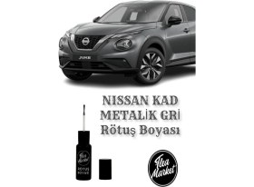 Resim Flea Market Nıssan Metalik Gri Kad - Qashqai, X-Trail, Juke - 25ML Fırçalı Şişe 