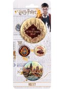 Resim Rozet & Broş Harry Potter Çapulcu Haritası 4 adet Lisanslı 