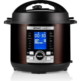 Resim Arzum Çok Amaçlı Basınçlı Pişirici 6l, 14 Fonksiyon, Siyah Renk 