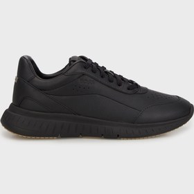 Resim BOSS Deri Logolu Sneaker Ayakkabı Erkek AYAKKABI 50552902 005 