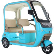 Resim TAKTAS SU5 3 TEKERLİ ELEKTRİKLİ TENTELİ MOPED 