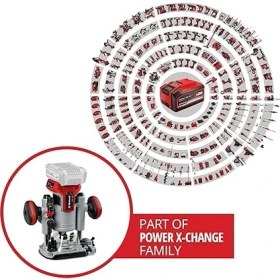 Resim Professional Akülü Dik Freze Tp-Ro 18 Li Bl-Solo Power X-Change (18 V, Li-Ion, 35 mm Hareket Mesafesi, Kömürsüz Motor, Paralel Kılavuz Dahil, Akü ve Şarj Cihazı Dahil Değildir) - 4350411 