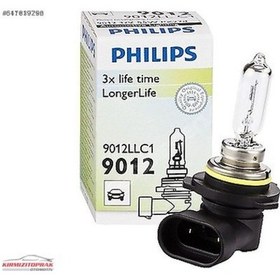 Resim Philips 9012 Hır 2 Far Ampulü 12V 55W 3 Kat Daha Fazla Ömürlü N11.89 