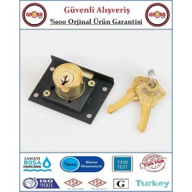 Resim Drawer Lock Çekmece Kilidi 303 - Siyah 