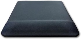 Resim Lunatic Kare Siyah Bilek Destekli Mouse Pad Ergonomik Kaymaz Taban Oyun ve Ofis için Fare Altlığı Suya Tere Dayanıklı Mouse Pad (3 ADET) 