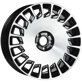 Resim EMR-S1003-01 8.5x20" -5x112 ET38 66.6 Black Diamond Jant (4 Adet) 