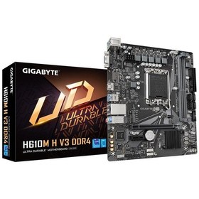Resim Gıgabyte H610m H V3 Ddr4 Intel H610 Soket 1700 Ddr4 3200mhz 