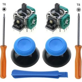 Resim Mavi Siyah-jcd 3d Analog Joystick Sensörü Modülü Potansiyometre Başparmak Çubuğu Microsoft Xbox One Serisi Sx Dene 