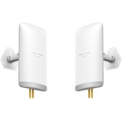 Resim TREND Ruıjıe Reyee RG-EST350 Outdoor 867 Mbps 5 Ghz 2Lİ Paket Noktadan Noktaya Dış Mekan Access Point 