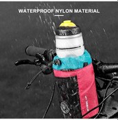 Resim Ebitda Bisiklet Su Şişesi Tutucu Çantası Bisiklet Gidon İçecek Tutucu Çanta, Siyah/naylon+210d Polyester, Küçük Boy, Yürüyüş/bisiklet/trekking İçin Siyah 