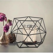 Resim Zcjb Magideal Şamdan Çay Işığı Dilek Kupası Siyah Altın Yıldız Çok Renkli-65711 