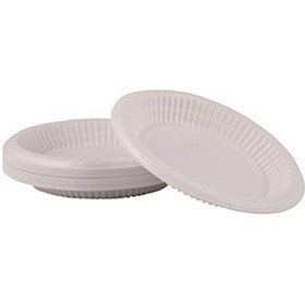 Resim Ofka Ambalaj Plastik Tabak 19 CM-100'Lü 