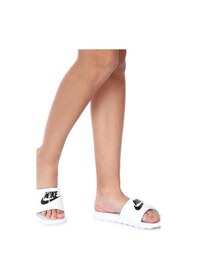 Resim Nike Victori One Slide Womens Sandals Kadın Günlük Terlik Beyaz Beyaz 