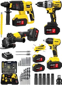 Resim Dragro 128v3 4x2 S 128 V 4'lü Set Kırıcı Somun Taş 