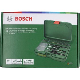 Resim Bosch 24'lü Hassas Tornavida Seti Mikro Bits Uçlu Elektronik Tamir Takımı 1600a039ht 