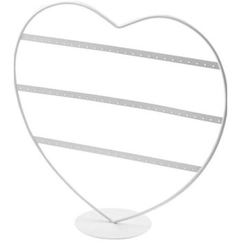 Metal Küpe StandI (32 çift küpe ) Orta boy Kalp Şeklinde Bronz, Küpe Takı Düzenleme Organizatör