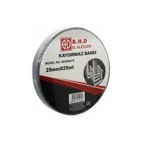 Resim Ttt Kaydırmaz Siyah Bant 25 mm x 25 mt 