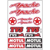 Resim A4 Sticker 101 Tek Paket Çoklu Sticker Çok Renkli 