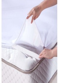 Resim Bebesi Sıvı Geçirmez Bebe Alezi 70x120 Cm Micro Kumaş Beyaz 