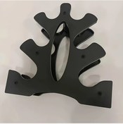 Resim Sunshine011 1 Adet Ev & Spor Salonu İçin 3 Katlı Dambıl Rafı - Taşınabilir Kompakt Fitness Ekipmanı 