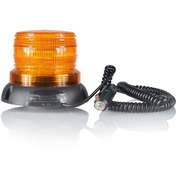 Resim Mesan Ø90 Smd Led Reflektörlü Mıknatıslı Çakmak Fiş Lamba Turuncu 11-110vdc Ms 733.3.11-110vdc 