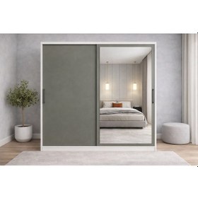 Resim Zen Sürgü Kapaklı Dolap Gardırop BF 