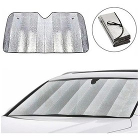 Resim Isı Ve Güneş Yansıma Önleyici Oto Ön Cam Güneşliği Opel Astra Fiat Egea Hyundai İ20 Renault Megane 