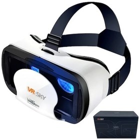 Resim Tongdashop Gök Gelişmiş Vr Kulaklık 120 Derece Geniş Görüş Ayarlanabilir Odaklama Telefonla Uyumlu 