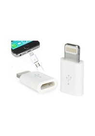 Resim Hdx5049 4444 Otg Mıcro Usb To iOS 1 Adet Apple Uyumlu iPhone 'yi Micro'ya Dönüştürür 
