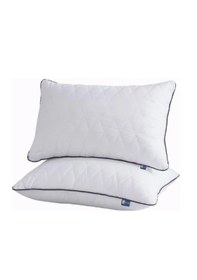 Resim Soub Sleep 2'li Kapitoneli Sıvı Geçirmez Fermuarlı Yastık Kılıfı 