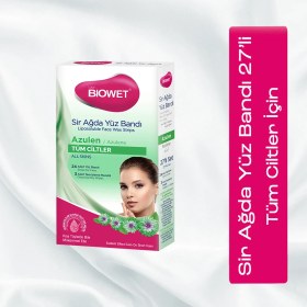 Resim Lady Biowet Sir Ağda Yüz Bandı 27'li - Azulen 