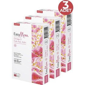 Resim Easymom Omega 3 30 Tablet 3 Adet 