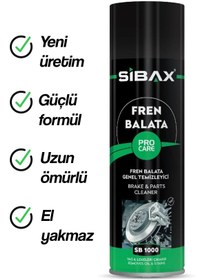 Resim Sibax SİBAX BALATA SPREYİ 500 ML 