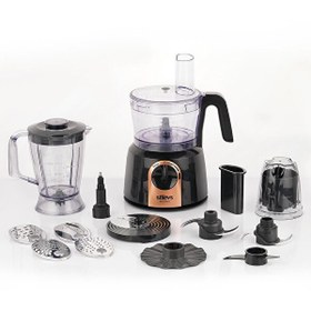 Resim Stilevs SGH20040 Maxi Chef Pro Çok Fonksiyonlu Mutfak Robotu – Hamur Yoğurma, Doğrama ve Dilimleme Özellikli 