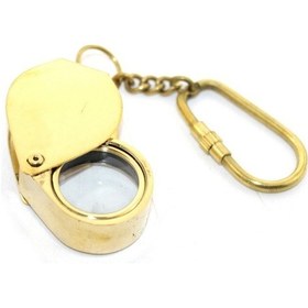 Resim Pirinç Büyüteç Anahtarlık Model 2 - 9067975238075rx8 